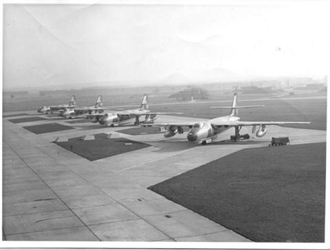 49Sqn Valiants at Marham in March 1965