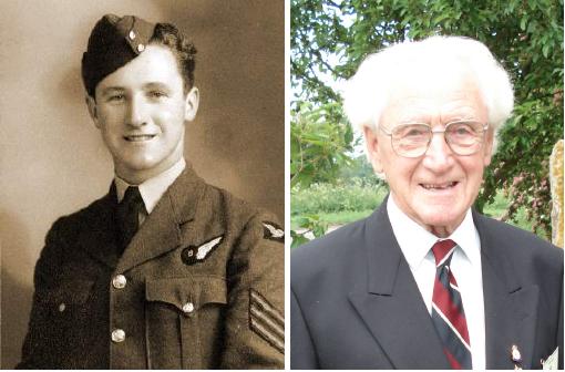 Ken Read in 1943 and 2008